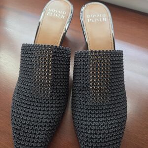 Donald J. Pliner Women's Black Mules